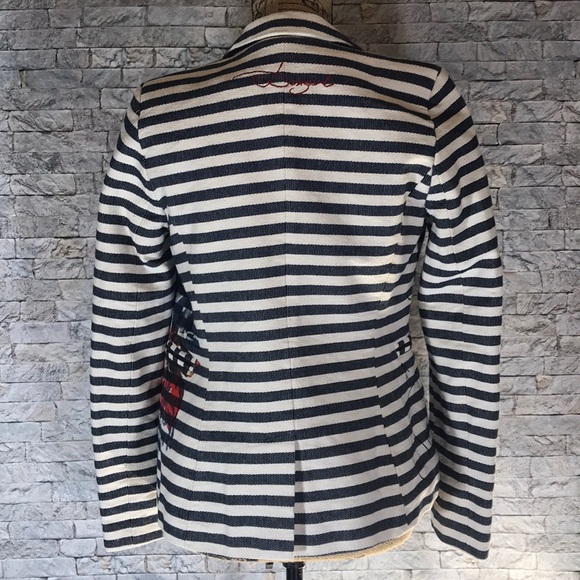 DESIGUAL | Striped Blazer | 36 - Picture 3 of 6